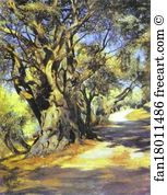 Tver Art Print - Road From Rome To Albano