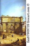 Arch Art Print - Rome: The Arch Of Septimius Severus