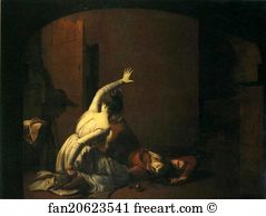 Romeo Art Print - Romeo And Juliet. The Tomb Scene. "noise Again! Then I'll Be Brief"