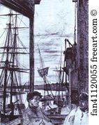 1860 Art Print - Rotherhithe