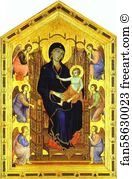 1285 Art Print - Rucellai Madonna