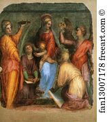 196 Art Print - Sacra Conversazione