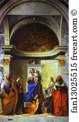 1505 Oil On Wood Art Print - Sacra Conversazione