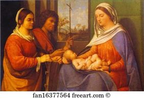 Sacra Conversazione Art Print - Sacra Conversazione