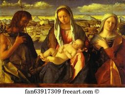 Conversazione Art Print - Sacra Conversazione