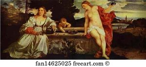 Sacred Art Print - Sacred And Profane Love