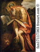 1571 72 Art Print - Saint Jerome In The Wilderness