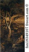 Jacopo Robusti Art Print - Saint Reading (Saint Mary Magdalen)