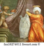 Veronica Art Print - Saint Veronica. Detail