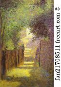 Cambridge Art Print - Saint-Vincent Street, Montmartre, Spring