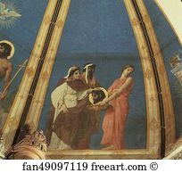 Augustin Art Print - Salome With The Head Of John The Baptist