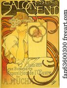 Salon Des Cent Art Print - Salon Des Cent