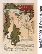 Salon Art Print - Salon Des Cent