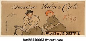  Art Print - Salon Du Cycle