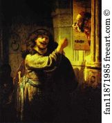 Samson Art Print - Samson Accusing His Father-In-Law