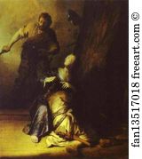 Samson Art Print - Samson Betrayed By Delilah