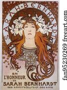 Sarah Art Print - Sarah Bernhardt