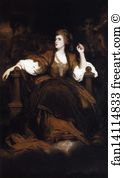 Sarah Siddons Art Print - Sarah Siddons As The Tragic Muse
