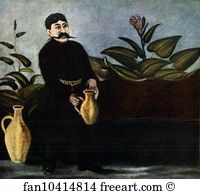 Tbilisi Art Print - Sarkis Pouring Wine
