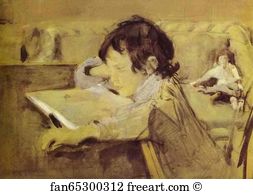 Valentin Serov Art Print - Sasha Serov