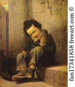 1863 Oil On Canvas The Tretyakov Gallery Art Print - Savoyard