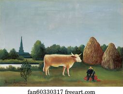 Scene Art Print - Scene In Bagneux On The Outskirts Of Paris