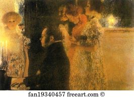 Schloss Art Print - Schubert At The Piano