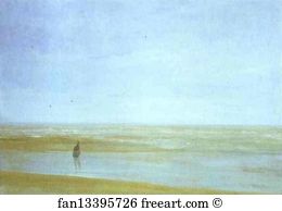 Mi Art Print - Sea And Rain