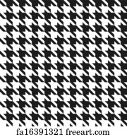 Free Houndstooth Art Prints And Artwork Freeart