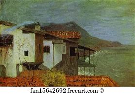 Isaac Levitan Art Print - Seashore. The Crimea