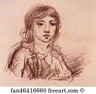Self Portrait As A Boy Art Print - Self-Portrait As A Boy