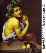 Bacchus Art Print - Self-Portrait As Sick Bacchus