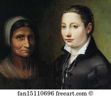 83 Art Print - Self-Portrait. Detail