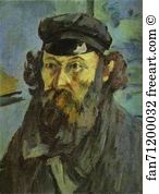 1873 Art Print - Self-Portrait With A Casquette