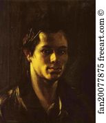 1804 Oil On Canvas The Tretyakov Gallery Art Print - Self-Portrait With Brushes