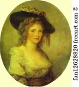 Angelica Kauffman Art Print - Self-Portrait