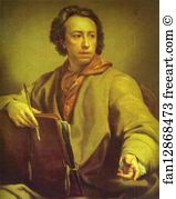 Antón Art Print - Self-Portrait