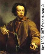 Antón Art Print - Self-Portrait