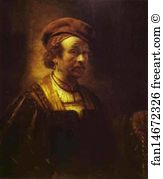 1650 Art Print - Self-Portrait