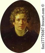 Unfinished Art Print - Self-Portrait