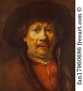 58 Art Print - Self-Portrait