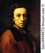 Antón Art Print - Self-Portrait