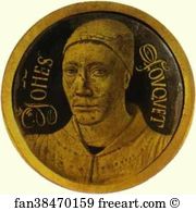 Golden Art Print - Self-Portrait