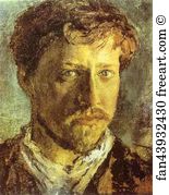 1880s Art Print - Self-Portrait