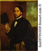 Calouste Art Print - Self-Portrait