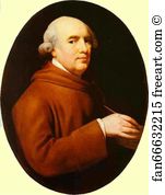 1781 Oil On Canvas National Portrait Gallery Art Print - Self-Portrait