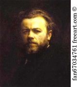 Degli Art Print - Self-Portrait