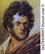 Cardbord Art Print - Self-Portrait