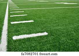 Free art print of Hash Marks on American Football Field. Hash Marks on ...