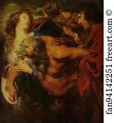 Drunken Art Print - Silenus Drunk